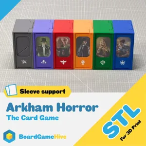 Arkham Horror Investigator Deck Box STL (Digital File)