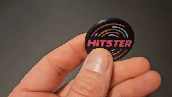 Hitster Tokens Double-sided (flat)