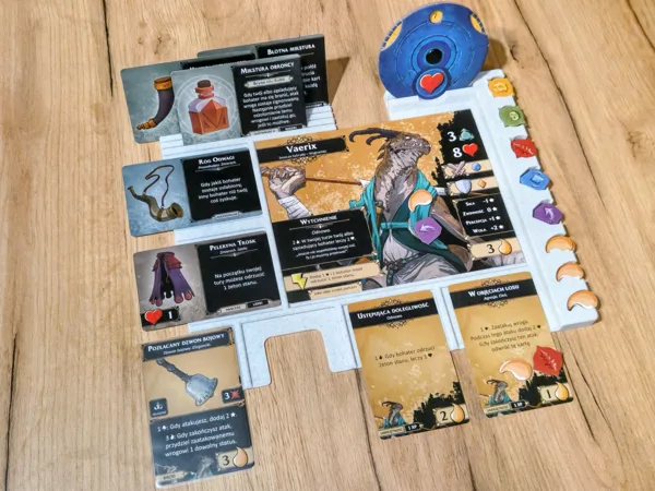 Player Dashboard for Descent - Legends of the Dark