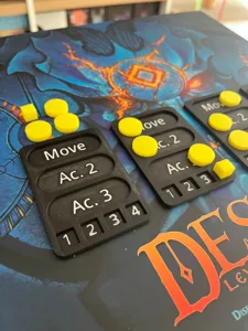 Descent Legends of the dark action tracker