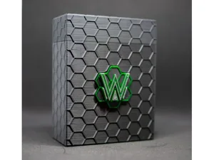 Sci-Fi Deckbox with interchangeable Netrunner Emblems