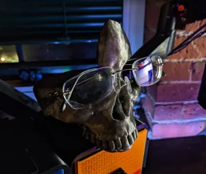 Skull Bowl Glasses Holder mod for Slotty Storage connector