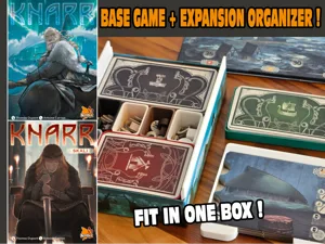 KNARR + SKALI epansion organiser/Insert in 1 box!