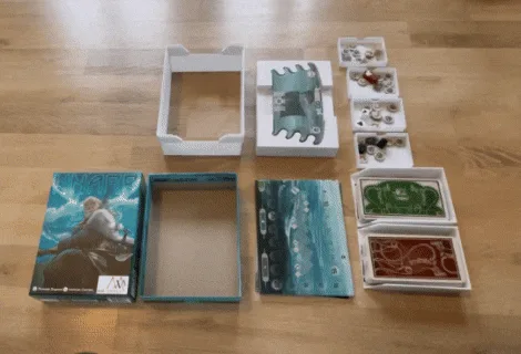 Knarr board game sorting insert Insert / Inlay / Organizer / Insert
