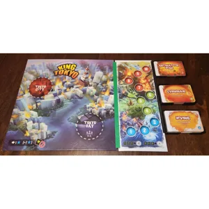 King of Tokyo: Even More Wicked board organizer