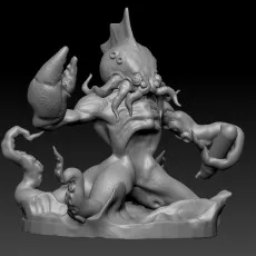 kraken model miniature king of tokyo