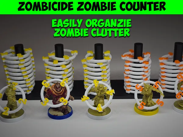 Zombicide Zombie Counter