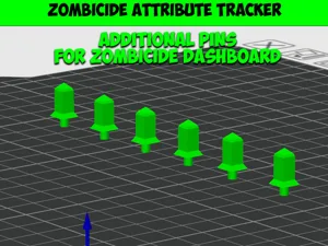 Zombicide Attribute Tracker