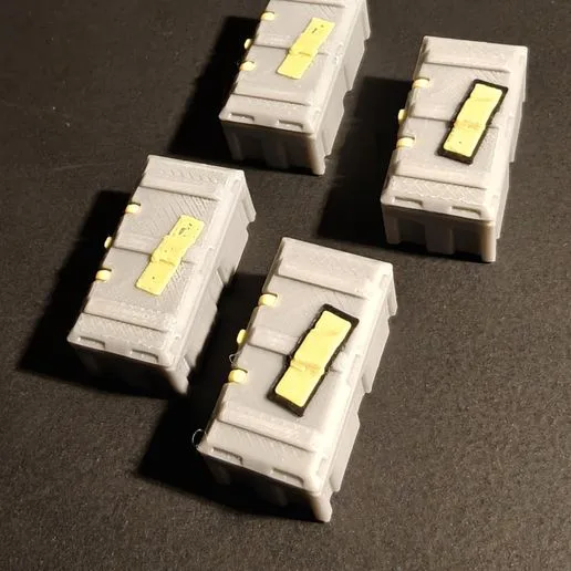 Custom Pimp Crates for Zombicide 2nd Edition