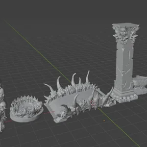 Terrain for Massive Darkness 2 inspired by Kickstarter Edition
