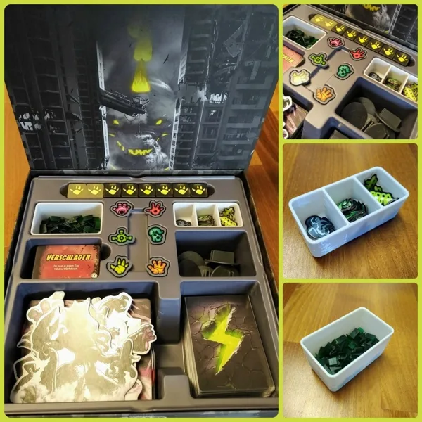 King of Tokyo - Dark Edition - Token Boxes