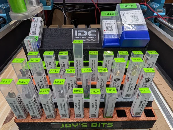 IDC Woodcraft Bit Organizer