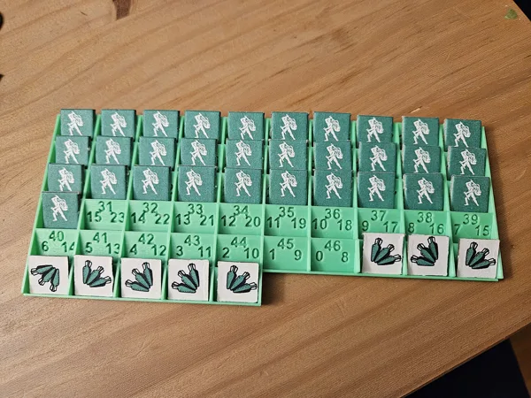 Advanced Civilization Board Game Token Holder - Census Helper