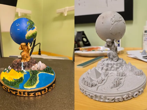 Civilization Atlas Diorama