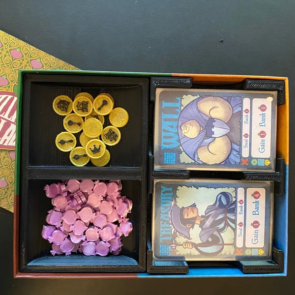Modded Village Pillage Boardgame Insert / Organizer