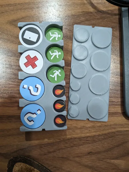Token Holder for "Flash Point: Fire Rescue" board game