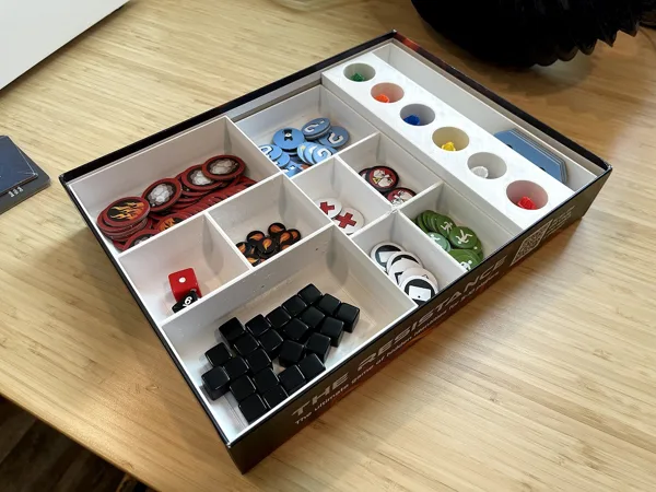 Flash Point Fire Rescue Board Game Organizer