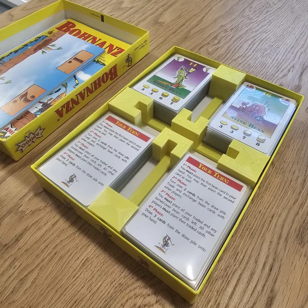 Bohnanza Insert Slim (Sleeved cards)