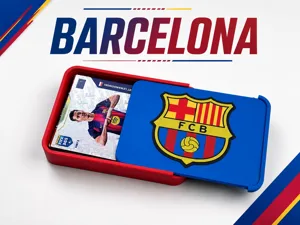 Barcelona Sticker & Card Collector Box