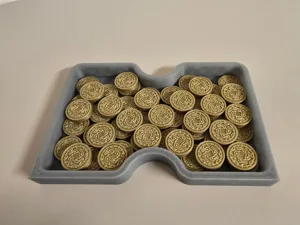 Citadels - organizer and coins
