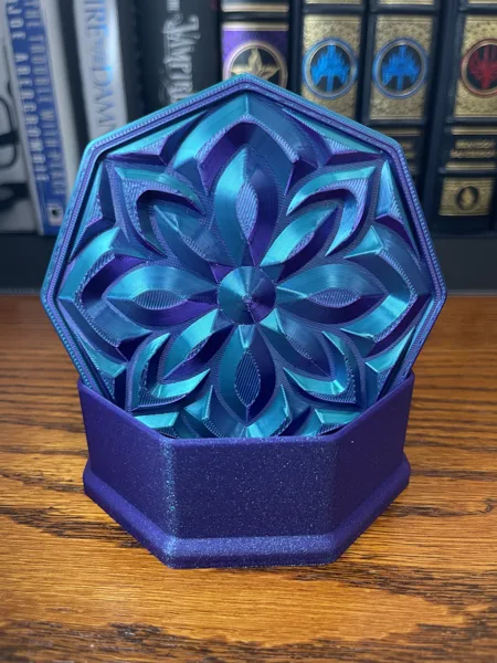 Mandala Trinket Box – Jewelry & Keepsake Storage