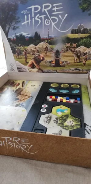 Pré history box game