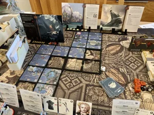 Aeon Trespass: Odyssey Interlocking Map Card/Tile Frame - Resized and Raised