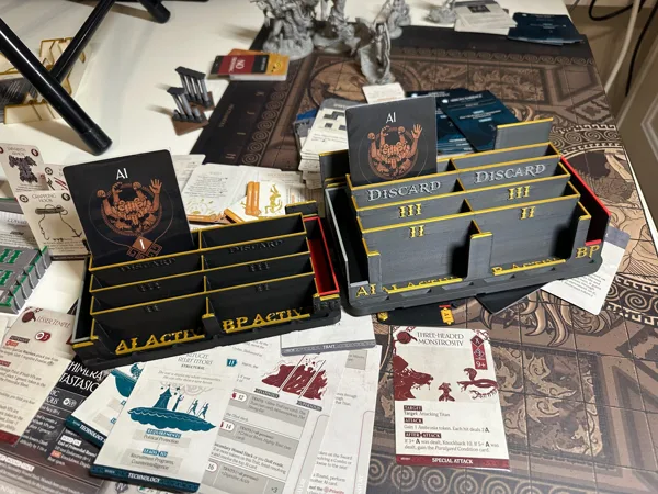 Aeon Trespass: Odyssey - Improved Battle Tray for AI/BP Cards