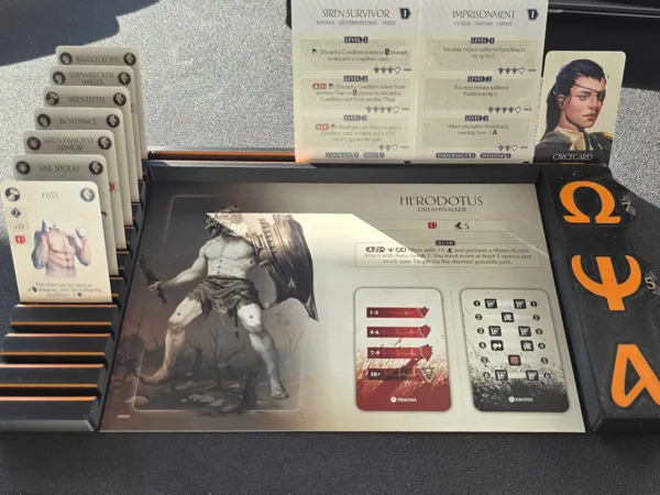 Aeon Trespass: Odyssey Player Boards w/Triskelions