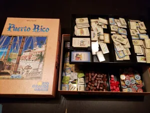 Puerto Rico board game insert and organizer