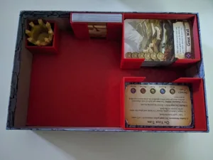 Citadels 2021 edition board game insert