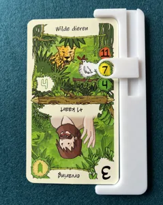 Friday card game hazard level indicator