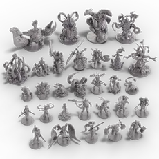Middara: Unintentional Malum Act 1 - ALL STLs