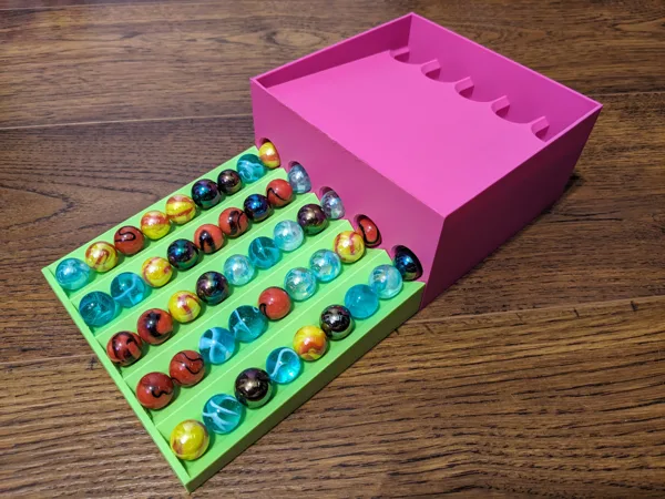 Potion Explosion Marble Dispenser (Optimized for rolling)