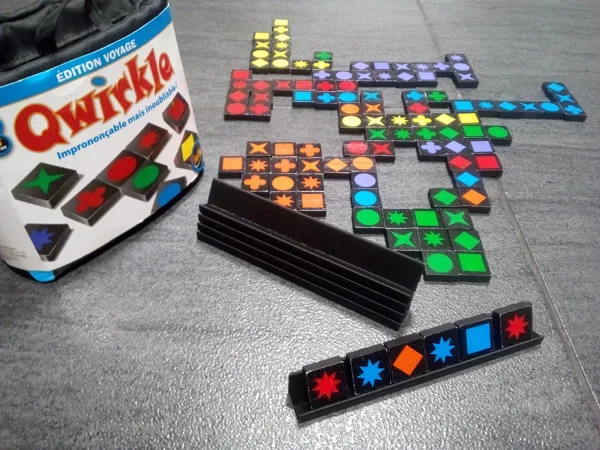 QWIRKLE Tiles Holder TRAVEL