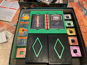 Lords of Vegas board game insert