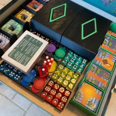 Lords of Vegas board game insert