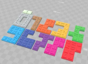 Number Stacking Game Replacement Parts