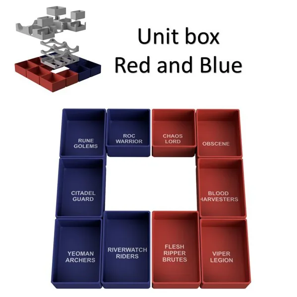 Battlelore Organizer : Unit boxes