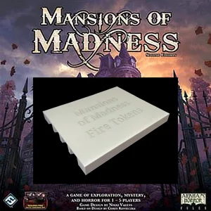 Mansions of Madness Fire Token Holder Lid