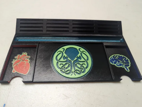 MMU3 painted Mansions of Madness Player board