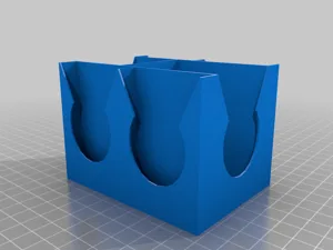 Card Box 1 asymetric - for Mansions of Madness items - Easy Access for Mini American
