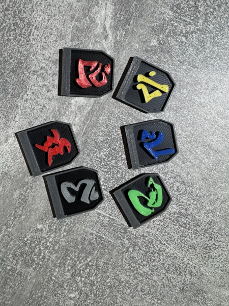 Panství Hrůzy - Rozlišovače monster / Mansions of Madness - Color-coded monster tokens