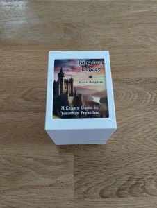 Kingdom Legacy - Feudal Kingdom - Card game storage box for sleeved cards