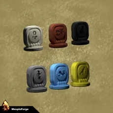 Imhotep Player Tokens