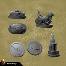 Imhotep A New Dynasty - Tokens