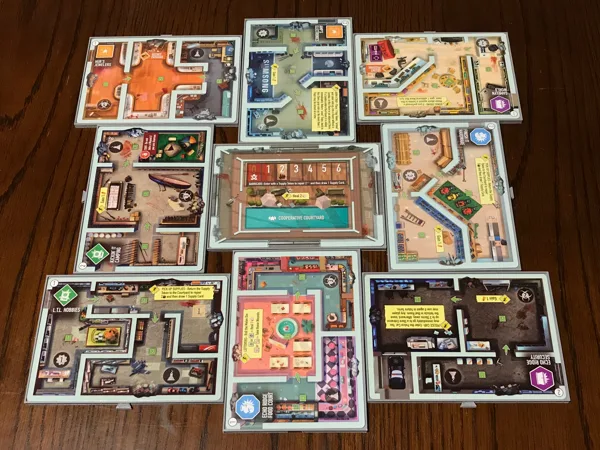 Map Tray for Tiny Epic Zombies (TEZ)