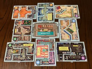 Map Tray for Tiny Epic Zombies (TEZ)