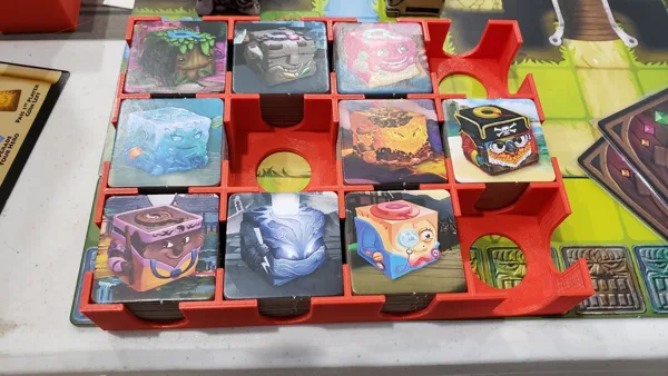 Quodd Heroes Board Game Organizer