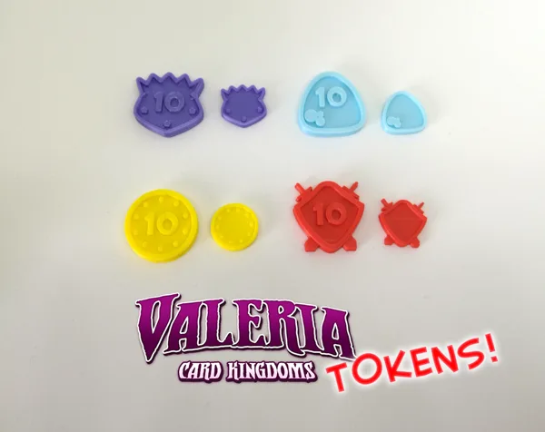 Valeria Card Kingdoms Upgrade Tokens (Boardgame)